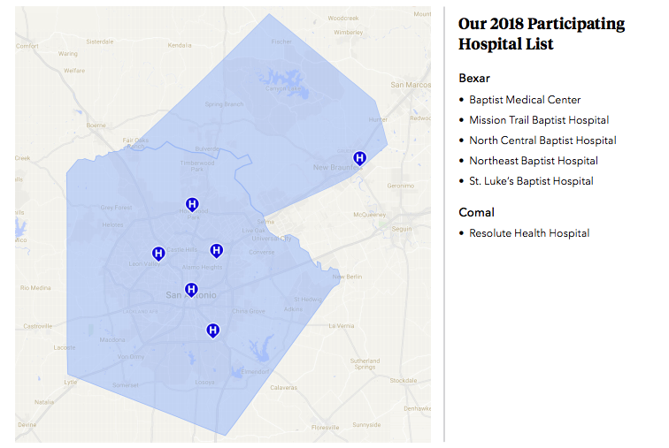 Oscar’s San Antonio Service Area includes Bexar and Comal Counties